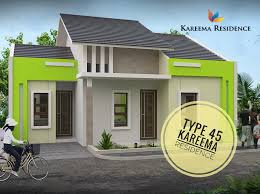 Biasanya dengan memiliki model rumah seperti ini berada di lahan dengan ukuran 7x12 meter. 40 Rumah Minimalis Type 45 Banjarmasin Typehom