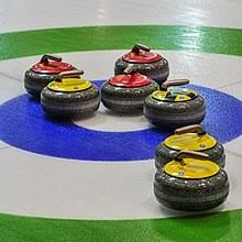 Two teams, each with four players, take turns sliding heavy, polished granite stones, also called rocks. Curling Wikipedia