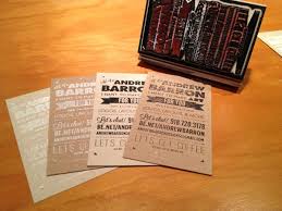 Choose any options that you want, such as color scheme, business information set, or whether you want portrait or landscape orientation. 30 Insanely Cool Stamped Business Cards Bashooka