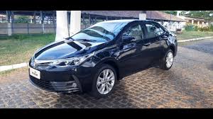 Compare trims on the 2018 toyota corolla. Toyota Corolla 2 0 Xei 2018 Review Podium Automoveis Youtube