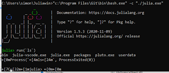 While installing git for windows from the official download link is a breeze, one should carefully check the steps shown here to avoid syncing errors later. Getting Julia Repl Working In Windows Git Bash First Steps Julialang