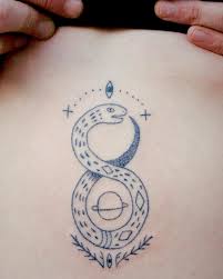 Here Is To The Return Of Saturn Here Is To The Rebirth Of Self Hand Poked On Tiffany Today Hand Poked Tattoo Poke Tattoo Trendy Tattoos