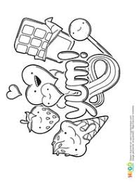 Pour imprimer un coloriage kawaii nourriture cliquez dessus comme je l'ai dit précédemment, kawaii vient du japon. Coloriage Kawaii Gratuit A Imprimer Sur Hugolescargot Com