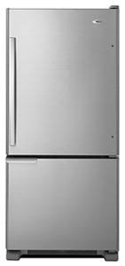 29 cm to in conversion. Stainless Steel 29 Inch Wide Bottom Freezer Refrigerator With Garden Fresh Crisper Bins 18 Cu Ft Capacity Abb1921brm Amana