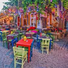Alacati Cesme Izmir Cafe Design Bohemian House Coffee Shop Design