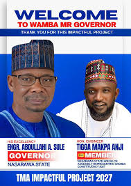 TMA Welcomes Governor Sule to Wamba today as He flags off Road Construction  Projects