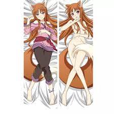 Download the perfect anime pictures. Japan Cool Anime Pillowcase Spice And Wolf Horo Holo Throw Otaku Dakimakura Gift Bedding Hugging Body Pillow Case 150x50 Cm Pillow Case Aliexpress