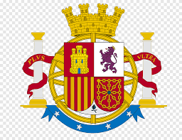 The coat of arms of spain represents spain and the spanish nation, including its national sovereignty and the country's form of government, a constitutional monarchy.it appears on the flag of spain and it is used by the government of spain, the cortes generales, the constitutional court, the supreme court, and other state institutions.its design consists of the arms of the medieval kingdoms. Coat Of Arms Of Spain Spanish Civil War First Spanish Republic Escudo De Guerra Espiritual Spain Spanish Civil War Png Pngegg