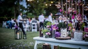 In the spring everything is in blossom, and there's nothing better than staying outdoors, especially in the garden where you can. Making A Garden Theme For Your Spring Wedding Spring Wedding Ideas