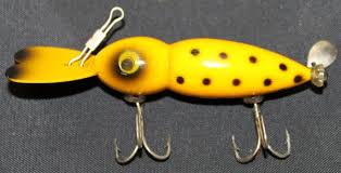 Black And Yellow Fishing Lures Whopper Stopper Hellbender Fishing Lure Vintage Fishing Lure Antique Fishing Lures Vintage Fishing Lures Best Fishing Lures