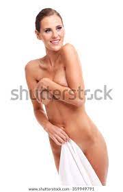 Picture Sensual Naked Woman Towel Over Stock Photo 359949791 | Shutterstock