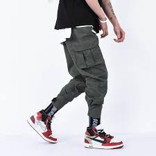 Black And Orange Cargo Pants 1 Aelfric Eden Casual Cargo Pants Men Brand Clothing Feet Sweatpants Mal Chicmaxonline Pants Outfit Men Casual Cargo Pants Cargo Pants Men