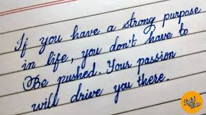 Writing nice, even words are a big shortcut to neat handwriting! How To Write Beautiful Cursive Handwriting Neat Cursive Handwriting Youtube