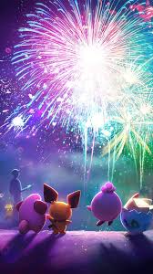 Fond D Ecran Pokemons Fond Ecran Pokemon Pokemon Art Fond Ecran Noel