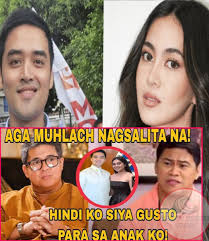 Aga Muhlach was furious when she learned that her daughter Atasha was  pregnant with Vico Sotto