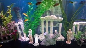 Our Roman Ruins Themed Aquarium Fish Tank Decorations Fresh Water Fish Tank Cool Fish Tanks