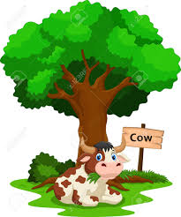 Funny Cow Under A Shady Tree With A Sign The Identity Royalty Free Cliparts Vectors And Stock Illustration Image 97345741 Watch online and download tree fu tom cartoon in high quality.