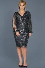 Siyah V Yaka Payetli Elbise Abk305 Elbise The Dress Moda Stilleri
