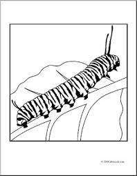Lamar decided to replace caterpillar in the original title to butterfly, which he explained in an interview for mtv , i just really wanted to show the brightness of life and the word 'pimp' has so much. Clip Art Butterfly Monarch Caterpillar Coloring Page I Abcteach Com Abcteach