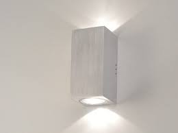 Not only does the right outdoor lighting help give your home curb appeal, but it also adds safety, and sets your decor tone right from your front door. Direct Indirect Light Anodized Aluminium Outdoor Wall Lamp Cube 2l Exterior Cube Collection By Bel Lighting