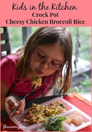Crock Pot Cheesy Chicken & Broccoli Rice