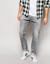 173 Grey Jeans Diesel Jeans Tepphar 839n Slim Fit Light Gray Wash Sold By Asos Click For More Info Grey Jeans Men Blue Jeans Outfit Men Mens Fashion Jeans