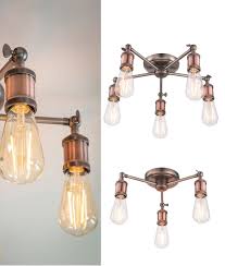 You can now buy ceiling lights for a home from pepperfry to make sure that you get the best discounts, deals, and options to look into. Adjustable Semi Flush Ceiling Light With 3 Or 5 Light Designs