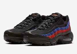 Nike Air Max 95 Leopard Black Blue Red Release Info Sneakernews Com Nike Air Max 95 Sneakers Nike Air Max Nike Air