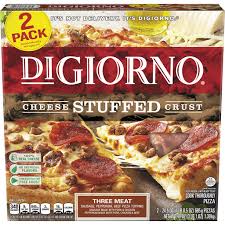 The spruce / pete scherer this pizza is inspired by a favorite snack: Digiorno Cheese Stuffed Crust Three Meat Frozen Pizza 2 24 5 Oz Box Shop Lucky S Market
