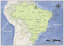 As you browse around the map, you can select different parts of the map by pulling across it interactively as well as zoom in and out it to find Map Of Brazil Showing Its 26 States And Brasilia The Federal District Download Scientific Diagram