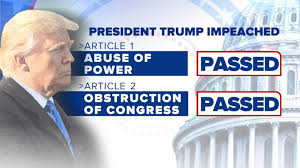 What happens next in the impeachment of president trump? Donald Trump Becomes 3rd President In Us History To Be Impeached Abc News