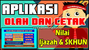 Surat keterangan hasil kelulusan sementara sd/mi tahun pelajaran 2020/2021 yang dilengkapi dengan format cetak ijazah sementara dan surat keterangan kelulusan dalam satu aplikasi excel bagi rekan. Aplikasi Skhun Tahun 2019 Terlengkap Jiwa Guru
