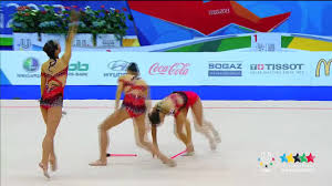 In both rotations, russia and spain fought an exciting batt. Rhythmic Gymnastics Wikipedia