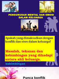 Dalam berumah tangga, semua orang berharap agar tetap bisa bahagia dan tidak memiliki masalah. Stress Dan Konflik Keluarga