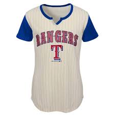 Shop for baseball jerseys online at target. Texas Rangers Girls In The Game Cream Pinstripe T Shirt S Target
