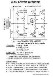 50 150 Watts Power Inverter Circuit Using 2n3055 Circuit Diagram World Electrical Circuit Diagram Circuit Diagram Power Inverters