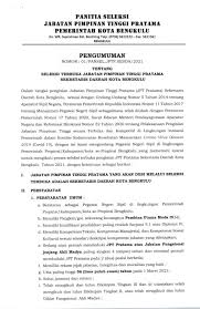 Perampokan di alfamart bengkulu bumi ayu. Lelang Jabatan Sekda Kota Bengkulu Dibuka Ini Informasi Lengkapnya Garuda Daily