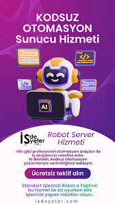 Yapay Zeka ile İşinizi Büyütün: AI Chatbot, Robot Server, E-Mutabakat ve Daha Fazlası