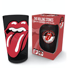 It embodies the passion that's contained. The Rolling Stones Logo Coloured Glass Premium Large Glass Shop4de Com