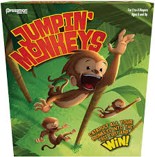 Check spelling or type a new query. Amazon Com Pressman Jumpin Monkeys Catapult Your Monkeys Into The Tree To Win Multi 5 Toys Games