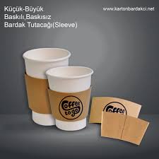 14 oz baskisiz karton bardak tutacagi
