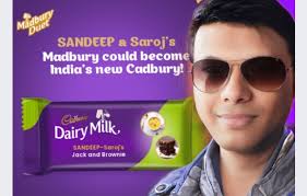 JACK & BROWNIE INDIA'S NEW CADBURY