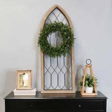 .100 wooden wall decoration ideas, wood design wall, 3d wooden wall art, 3d wooden wall panels, 3d wooden wall sticker, 3d wooden wall design decor wall kitchen bedroom #woodenwall #accentwall #walldesign #walldecor modern wall mirror decorating design ideas | wall mirror home decor. Cathedral Style Wood And Metal Window Panel Wall Decor Pier 1