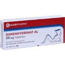 Dimenhydrinat Al 50 Mg Tabletten 20 Pcs Arzneiprivat