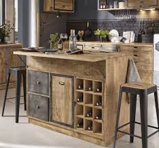 Ilot Central Cuisine Melchior En Manguier Massif Et Metal Gris Meuble De Cuisine Maisons Du Monde Iziva Com Ilots Central Cuisine Cuisines Maison Meuble Cuisine