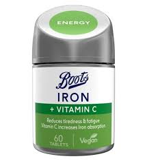 The enhancement of iron absorption from vegetable meals is directly proportional to the quantity of ascorbic acid present. Boots Iron Vitamin C 60 Tablets Boots
