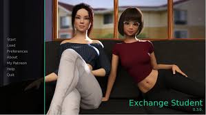 Renpy] Exchange Student - v0.7.2c by LokiArt Adult Porn Game Download Free  For Android and PC