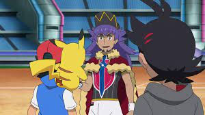 Hey leon said ash walking over to him with pikachu in his arms. Ash Vs Leon Pokemon 2019 Episode 13 Review Pokemon Amino