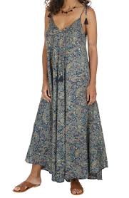 Nos robes longueur midi sont faites pour vous. Robe Longue D Ete Pour Femme Fluide Et Boheme Kalia Bleue