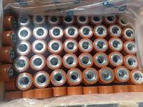 85 X 80 85 X 105 Solid Poly Urethane PU Steel Press- on Front Load Wheel  Tire for Electric Forklift